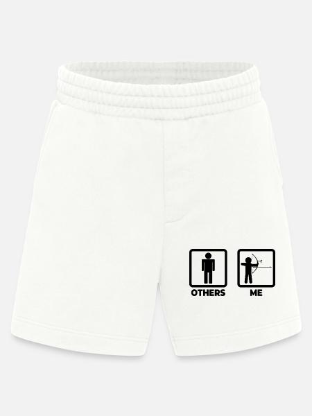 Funny archer - Heavyweight Shorts - made by SPREAD - OFF WHITE