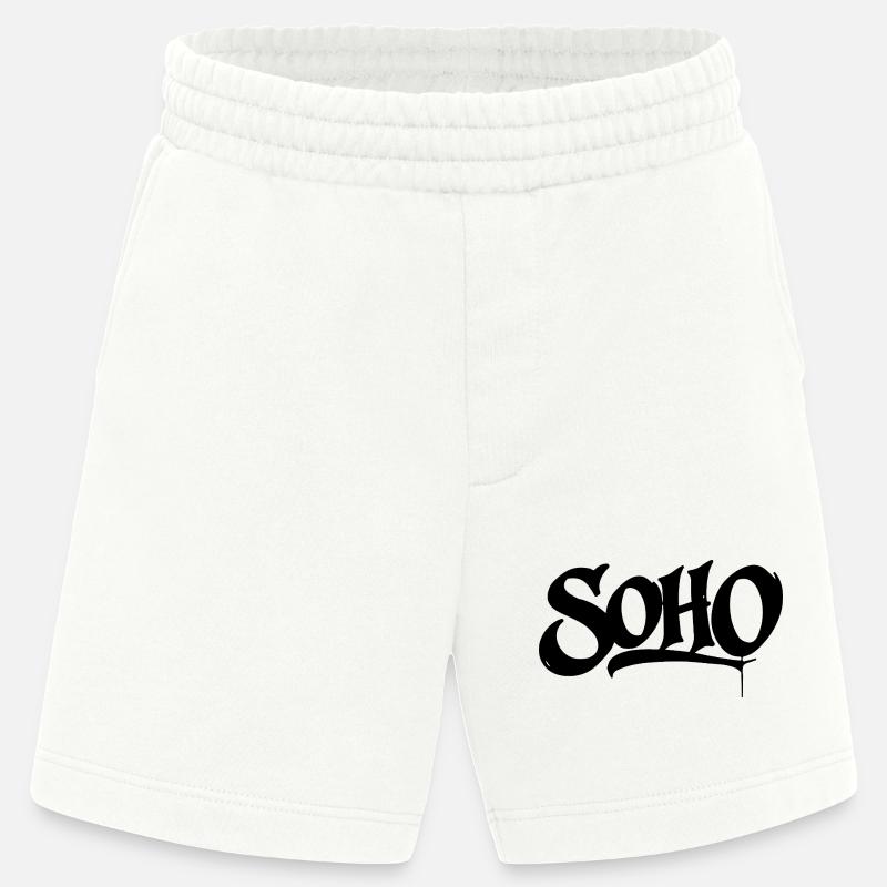 Conception de t-shirts graffiti Soho - Short bio épais fabriqué en UE - OFF WHITE