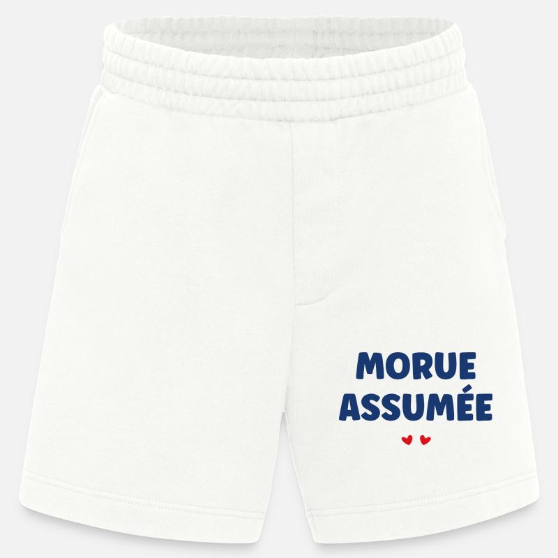 Cod vermutet: Meereshumor - Heavyweight Shorts - made by SPREAD  - OFF WHITE