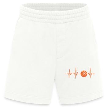 Beatlinie Basketball Puls - Heavyweight Shorts - made by SPREAD  - OFF WHITE - Vorne