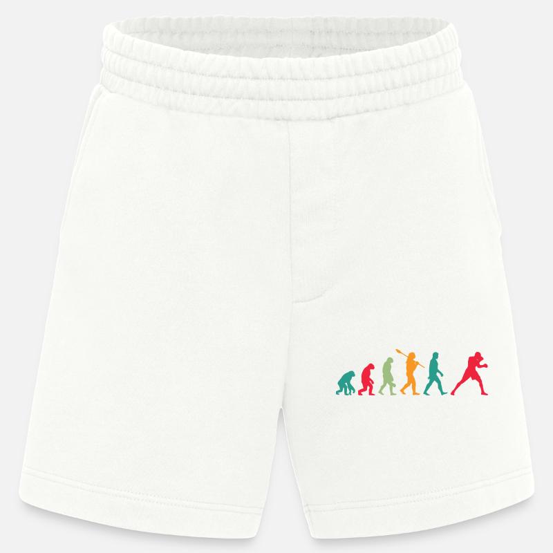 Boxing Evolution - Heavyweight Shorts - made by SPREAD  - OFF WHITE