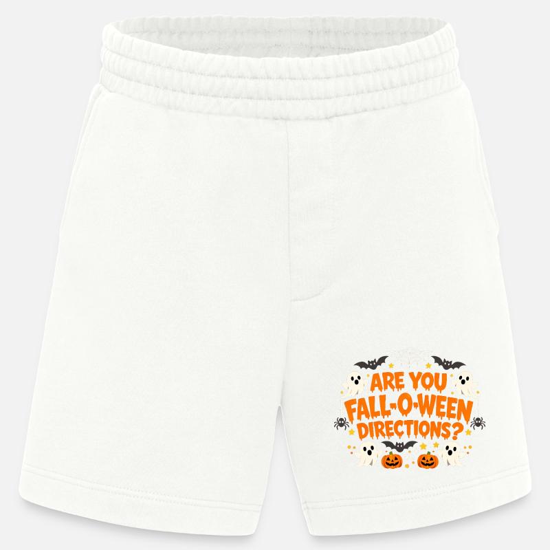 Bist du ein Herbst-O-Ween-Anleitungslehrer? Hallow - Heavyweight Shorts - made by SPREAD  - OFF WHITE