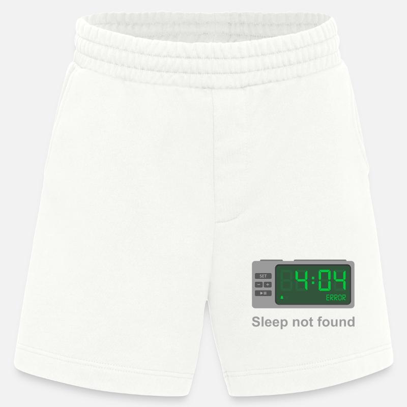 Fehler 404 – Schlaf nicht gefunden - Heavyweight Shorts - made by SPREAD  - OFF WHITE