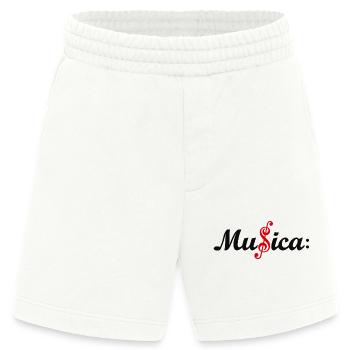 Musica - Heavyweight Shorts - made by SPREAD  - OFF WHITE - Vorne