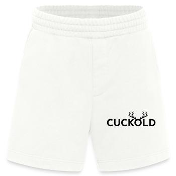 Cuck-Hörner - Heavyweight Shorts - made by SPREAD  - OFF WHITE - Vorne