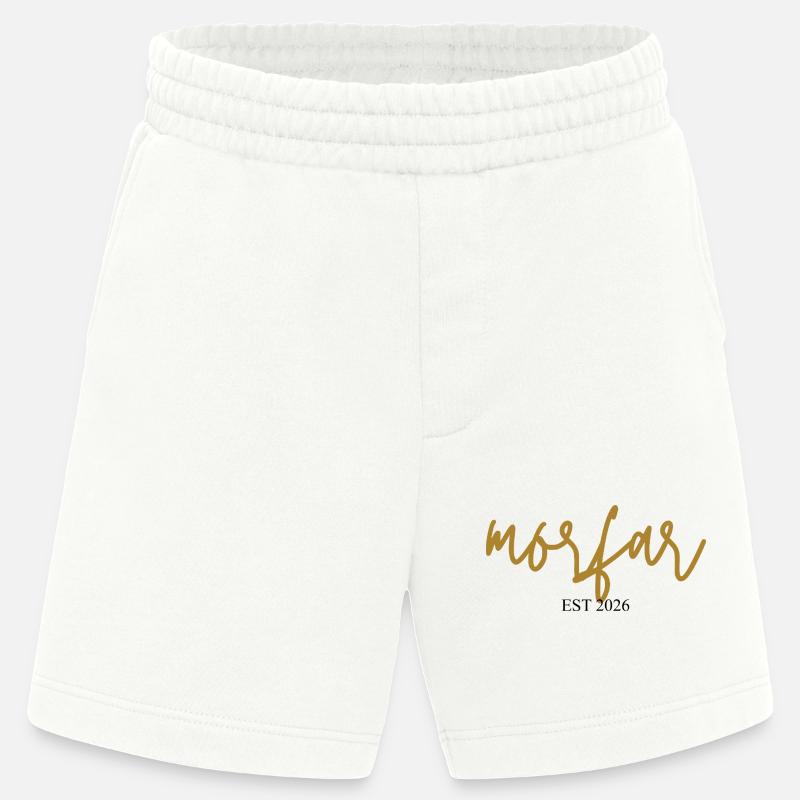 Morfar est 2026 - Short bio épais fabriqué en UE - OFF WHITE