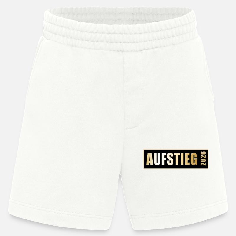 Aufsteiger 2026 Aufstieg - Heavyweight Shorts - made by SPREAD  - OFF WHITE