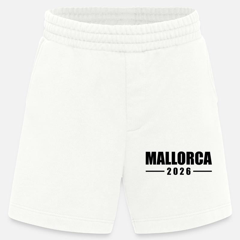 Mallorca 2026 - Heavyweight Shorts - made by SPREAD  - OFF WHITE
