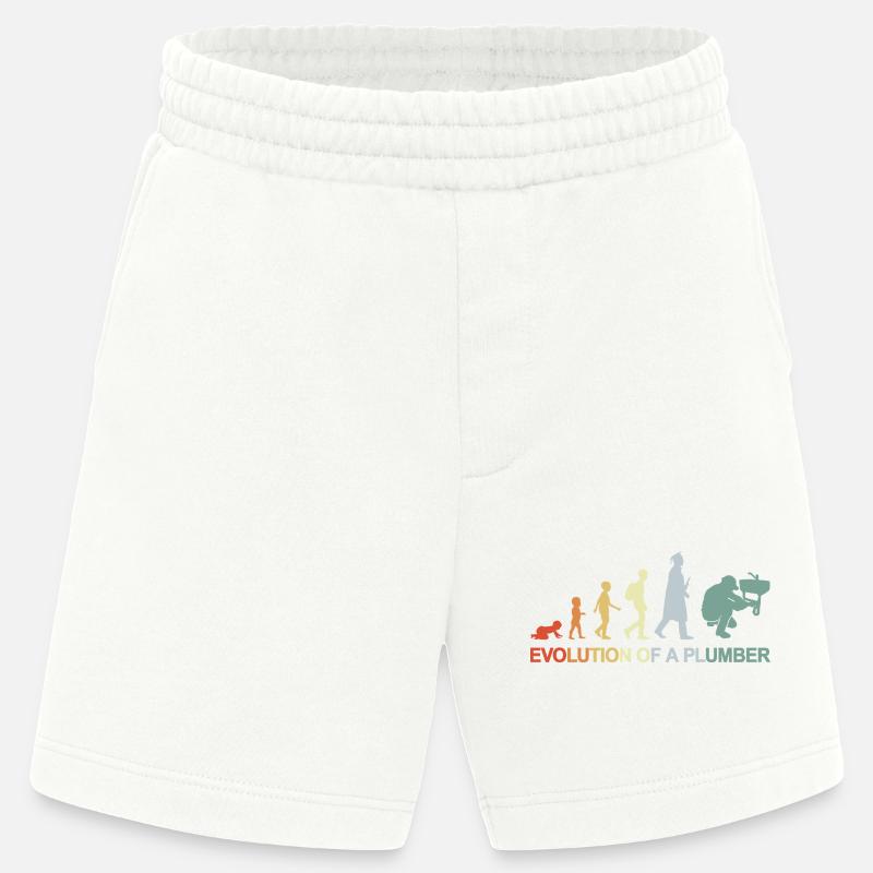 Klempner Evolution - Heavyweight Shorts - made by SPREAD  - OFF WHITE