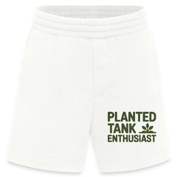 Geschenk für Aquarienliebhaber für Aquariumliebhaber im bepflanzten Aquarium - Heavyweight Shorts - made by SPREAD  - OFF WHITE - Vorne