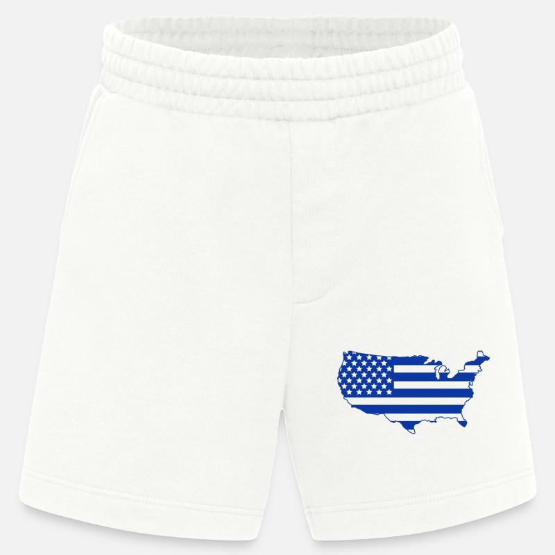 Use Map - Heavyweight Shorts - made by SPREAD  - OFF WHITE