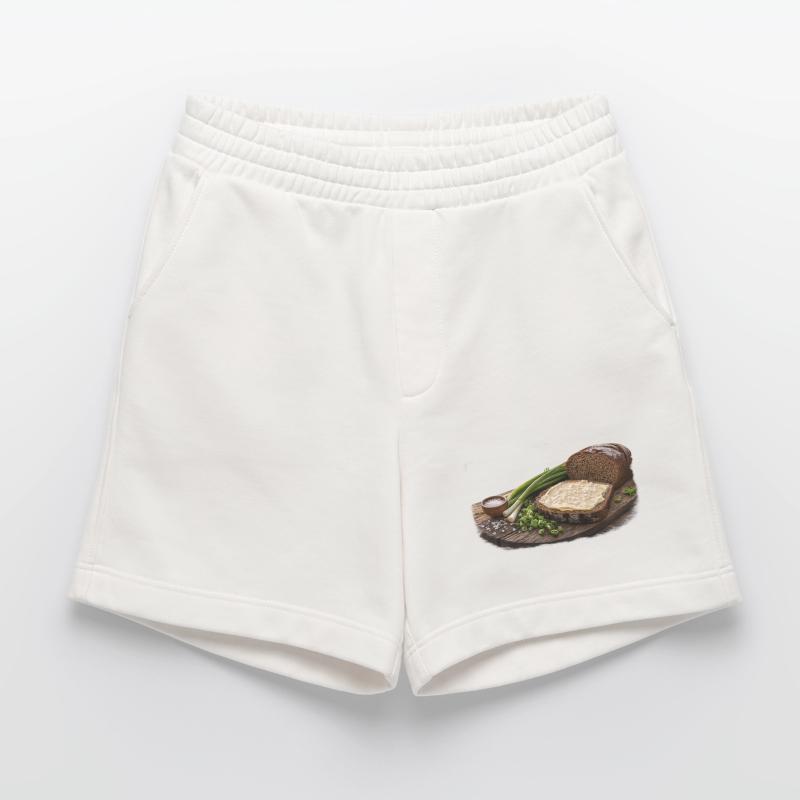 Rustic bread with butter Heavyweight Shorts - made by SPREAD 