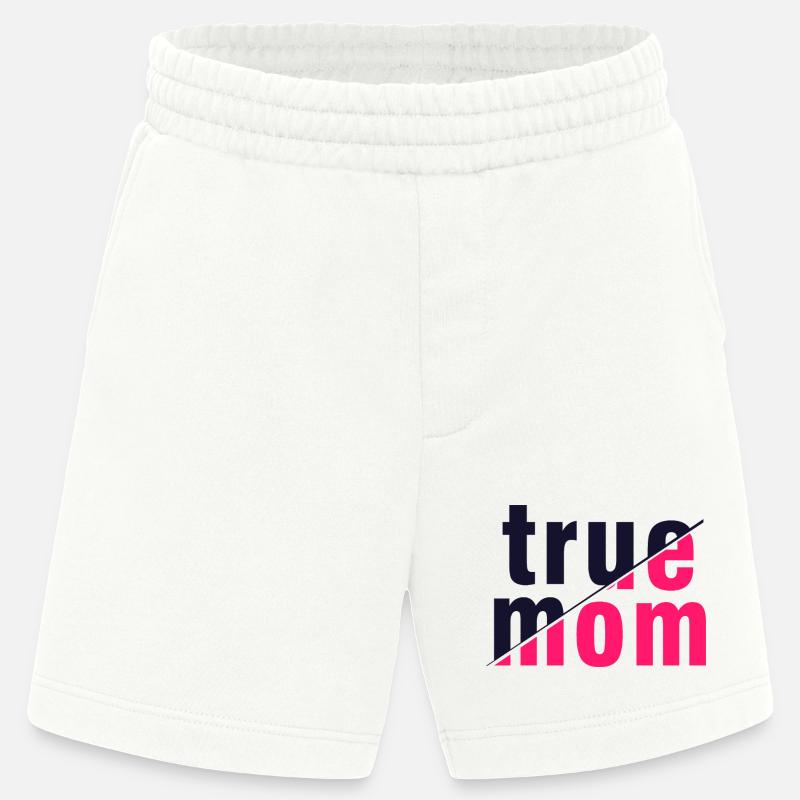 Wahre Mama Mutter Liebe Authentizitätskunst - Heavyweight Shorts - made by SPREAD - OFF WHITE