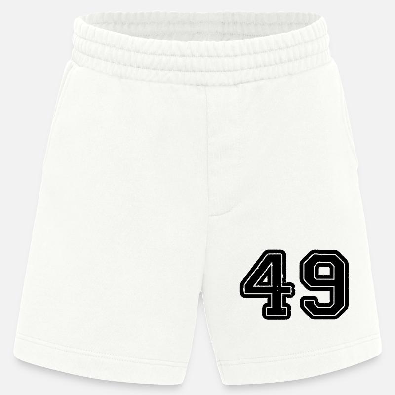 49 - Short bio épais fabriqué en UE - OFF WHITE
