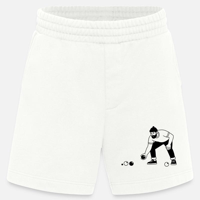 Boccia - Heavyweight Shorts - made by SPREAD  - OFF WHITE