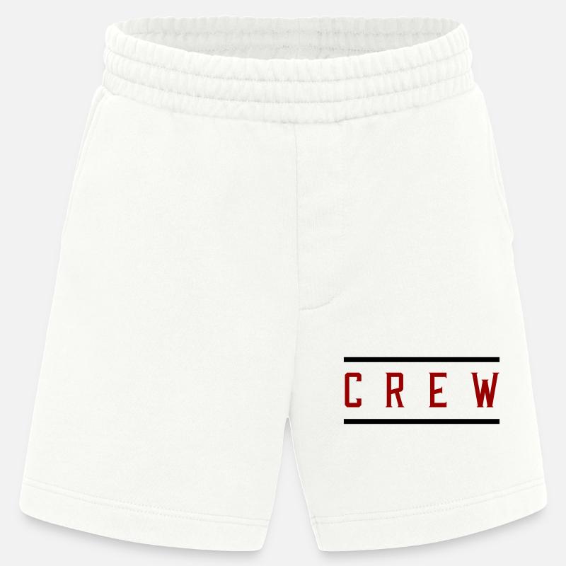 équipage - Short bio épais fabriqué en UE - OFF WHITE