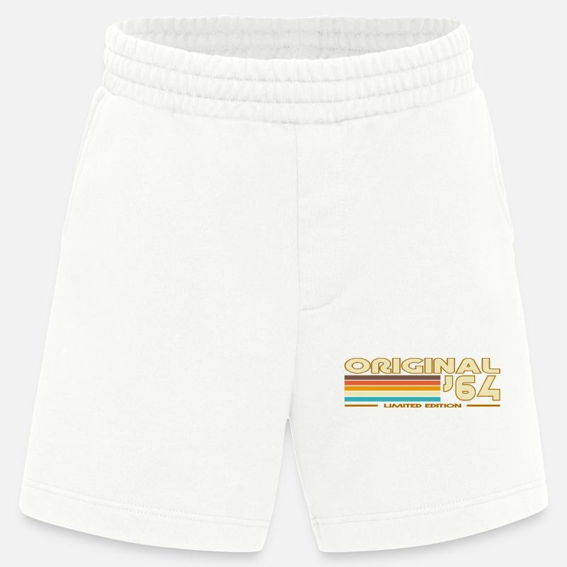 Originales 64 Retro Rainbow - Heavyweight Shorts - made by SPREAD - OFF WHITE