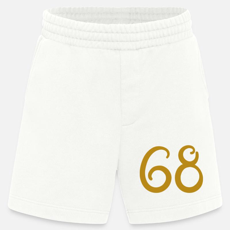 68 - Short bio épais fabriqué en UE - OFF WHITE