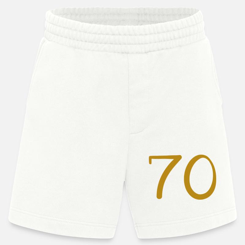 70 - Short bio épais fabriqué en UE - OFF WHITE