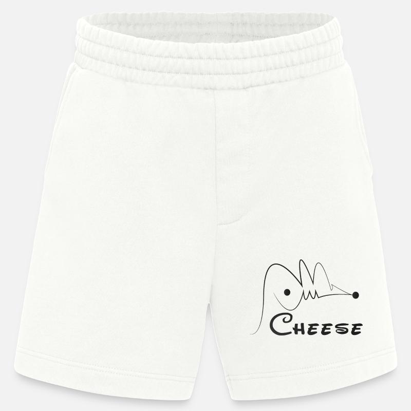 Hasan Mouse Calligraphy - Short bio épais fabriqué en UE - OFF WHITE
