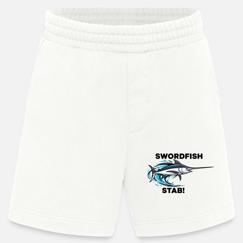 Espadon Stab Épée Mer Swordfish - Short bio épais fabriqué en UE - OFF WHITE