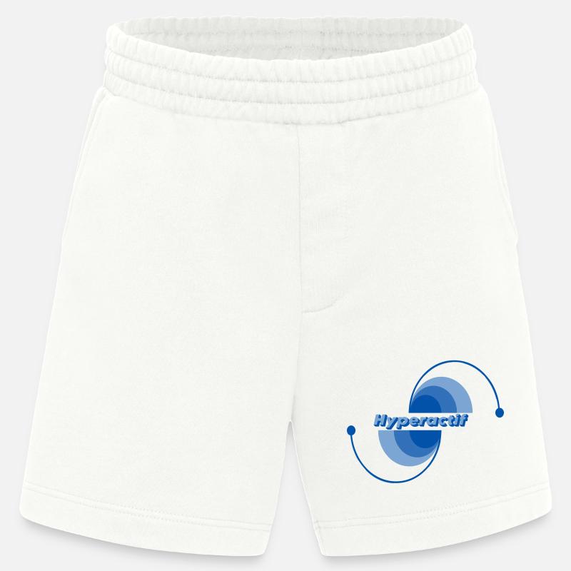 Hyperactif  - Short bio épais fabriqué en UE - OFF WHITE