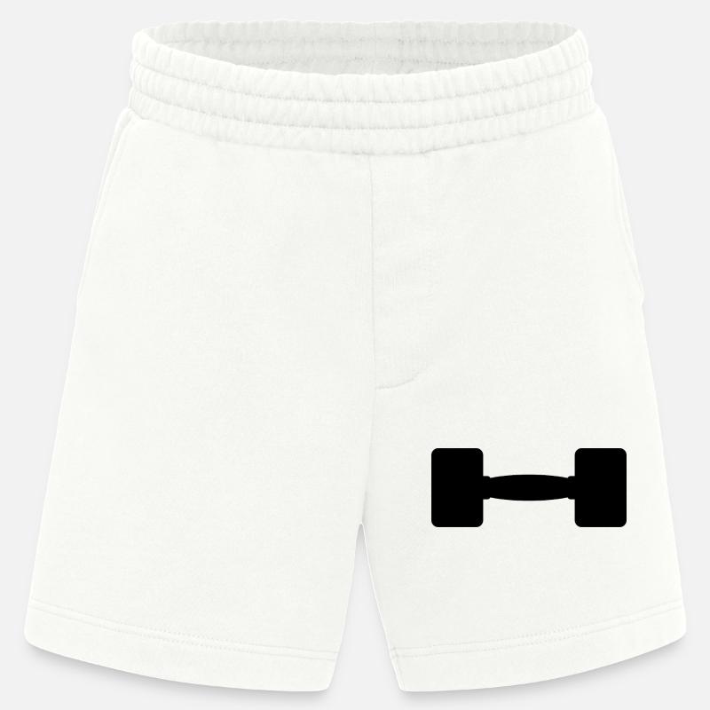 Hantel - Heavyweight Shorts - made by SPREAD  - OFF WHITE