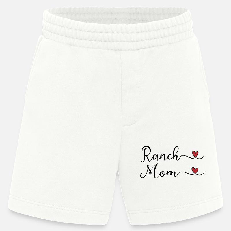 Ranch Mom - Heavyweight Shorts - made by SPREAD - OFF WHITE