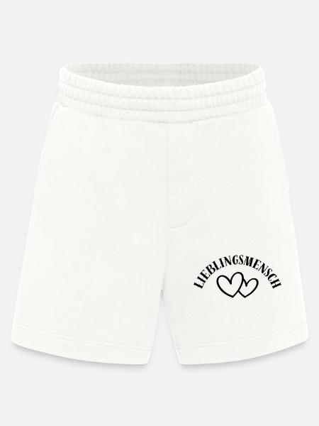 Lieblingsmensch für Sie und Ihn - Heavyweight Shorts - made by SPREAD - OFF WHITE