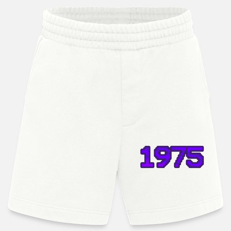 Nerd 1975 - Short bio épais fabriqué en UE - OFF WHITE