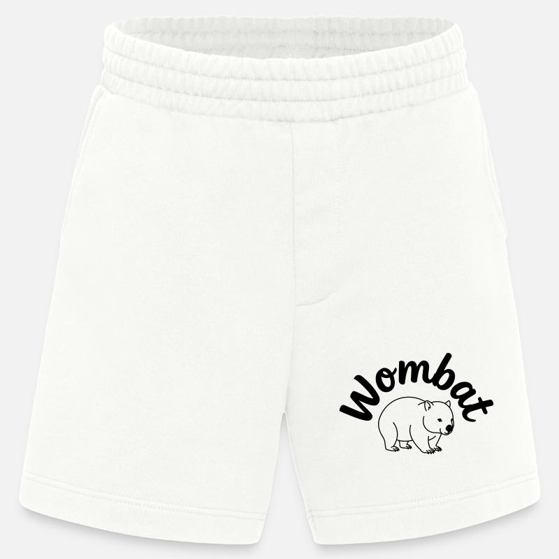 Wombat - Short bio épais fabriqué en UE - OFF WHITE