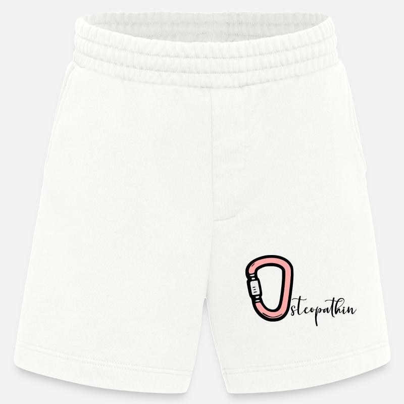 Ostéopathie Ostéopathe - Short bio épais fabriqué en UE - OFF WHITE