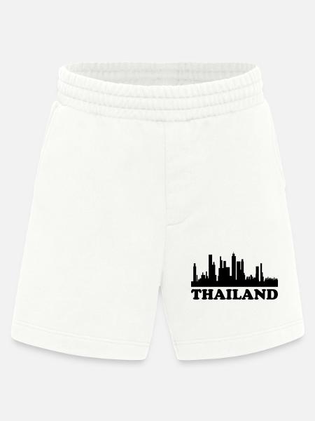 Skyline de Thaïlande - Short bio épais fabriqué en UE - OFF WHITE