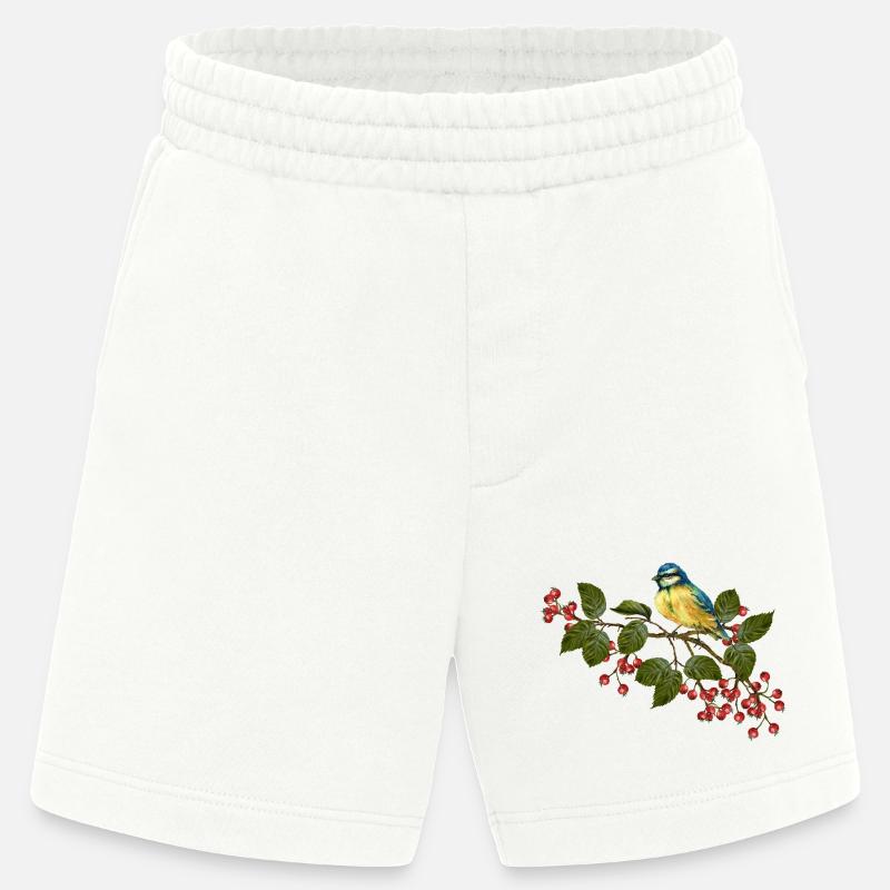 Bunter Vogel - Heavyweight Shorts - made by SPREAD - OFF WHITE