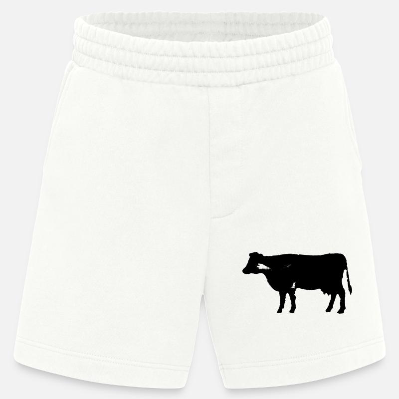 Kuh - Heavyweight Shorts - made by SPREAD  - OFF WHITE