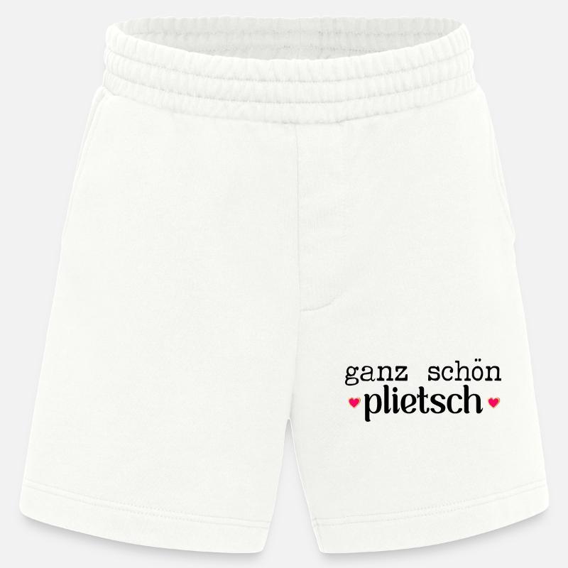 Hamburg Komplimente Plietsch - Heavyweight Shorts - made by SPREAD - OFF WHITE