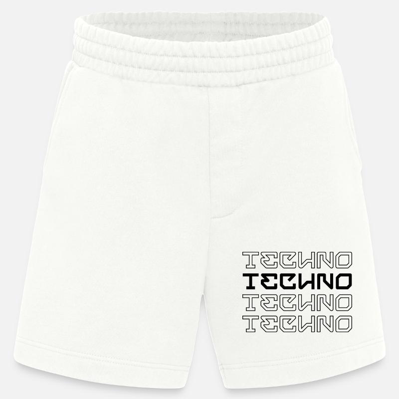 Techno-modernes Typografie-Logodesign - Heavyweight Shorts - made by SPREAD  - OFF WHITE