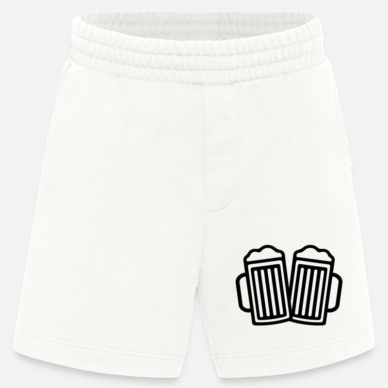 Bier - Heavyweight Shorts - made by SPREAD - OFF WHITE