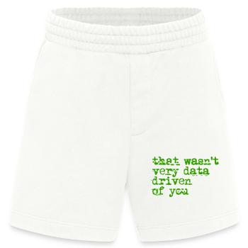 Das war nicht sehr date-getrieben - Heavyweight Shorts - made by SPREAD  - OFF WHITE - Vorne