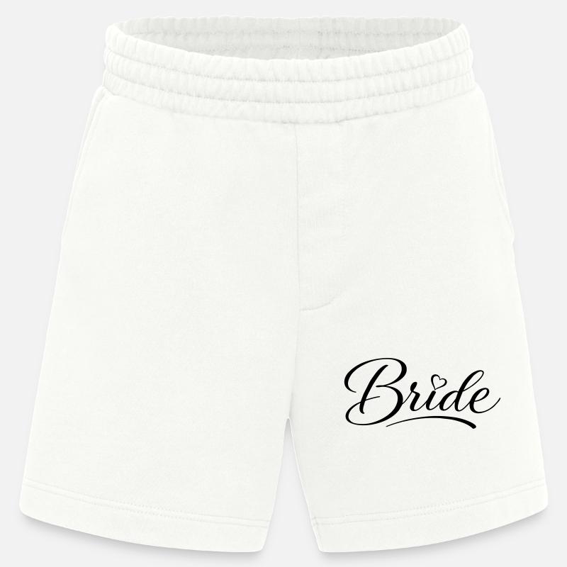 Bride - Heavyweight Shorts - made by SPREAD  - OFF WHITE