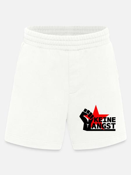 Widerstand - Keine Angst - Heavyweight Shorts - made by SPREAD  - OFF WHITE