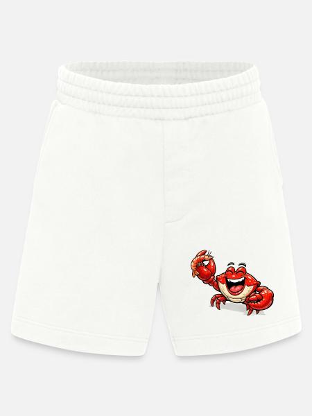 Cancer Laughing - Heavyweight Shorts - made by SPREAD - OFF WHITE