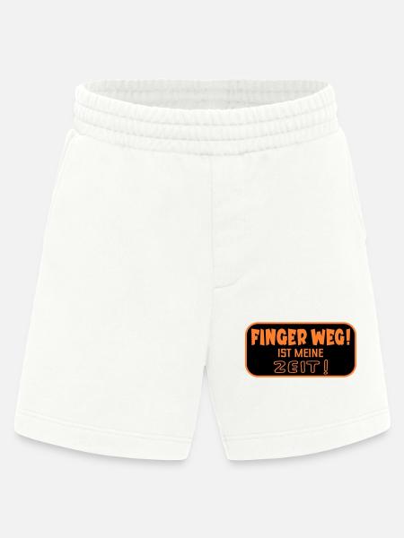 Finger Weg Zeit - Heavyweight Shorts - made by SPREAD - OFF WHITE