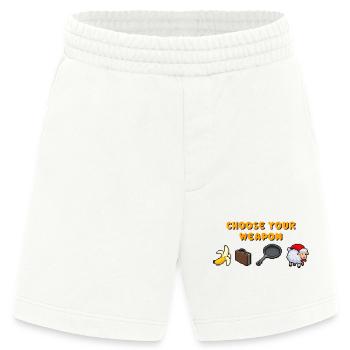 Wähle deine Waffe - Heavyweight Shorts - made by SPREAD  - OFF WHITE - Vorne