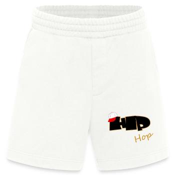 Hip Hop  - Heavyweight Shorts - made by SPREAD  - OFF WHITE - Vorne