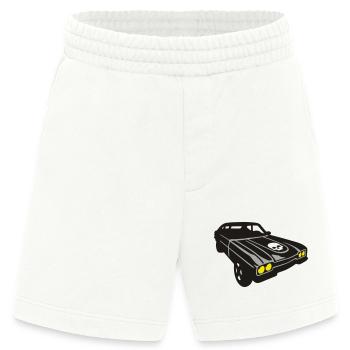 devils ride - Heavyweight Shorts - made by SPREAD  - OFF WHITE - Vorne