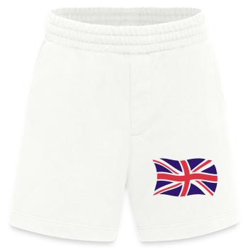 England Flagge - Heavyweight Shorts - made by SPREAD  - OFF WHITE - Vorne