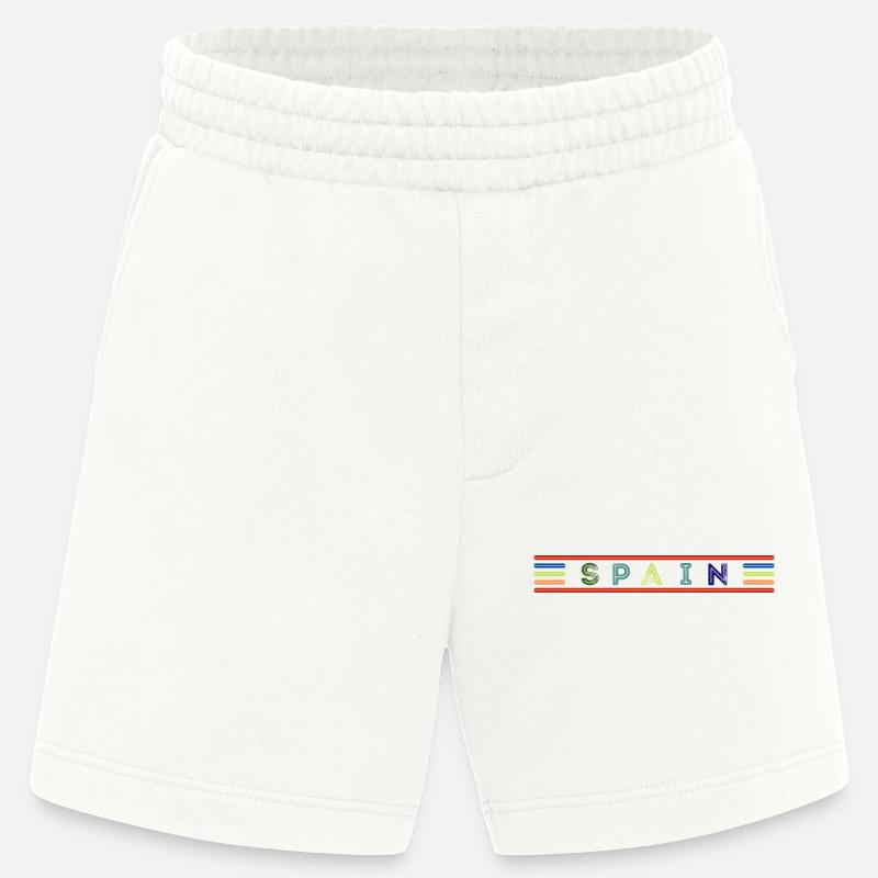 Spanien - Heavyweight Shorts - made by SPREAD  - OFF WHITE