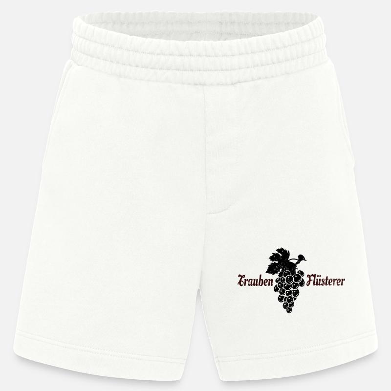 Trauben Flüsterer Wein Weintrinker Winzer - Heavyweight Shorts - made by SPREAD  - OFF WHITE