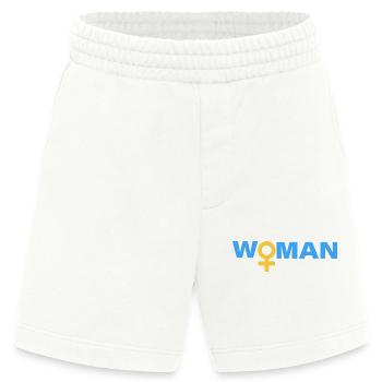 WOMAN - Heavyweight Shorts - made by SPREAD  - OFF WHITE - Vorne